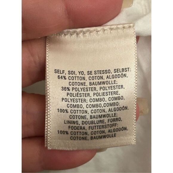 HD in Paris white lace overlay tank dress cotton 2 - Picture 4 of 7